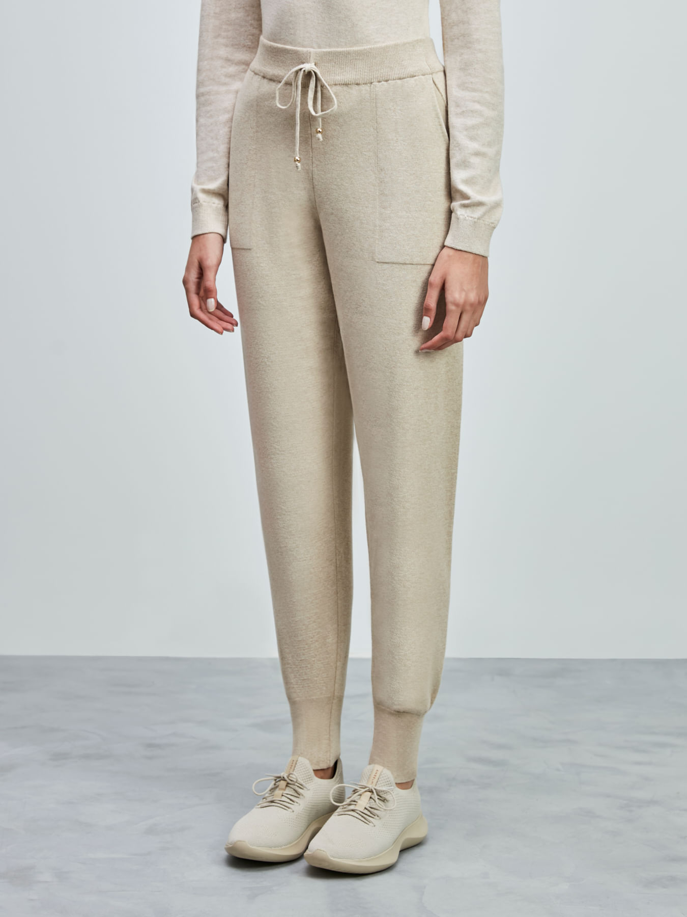 COMME des GARÇONS tricot イージーパンツ ベージュ COMME des GARÇONS tricot イージーパンツ ベージュ COMME des GARÇONS