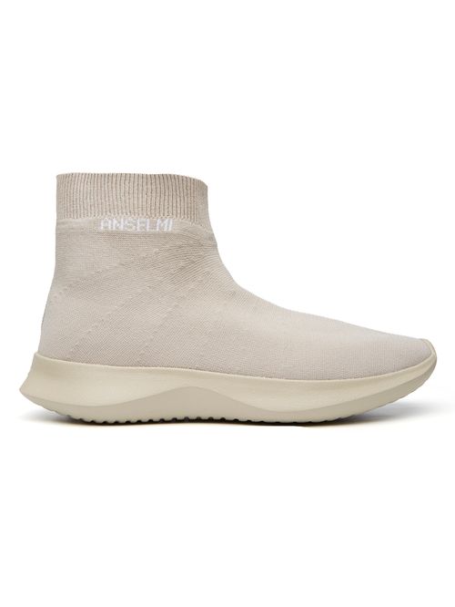 Anselmi Beige Ankle Boots