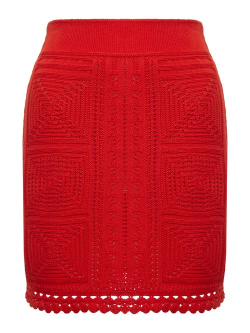 Minissaia Painéis Vermelho