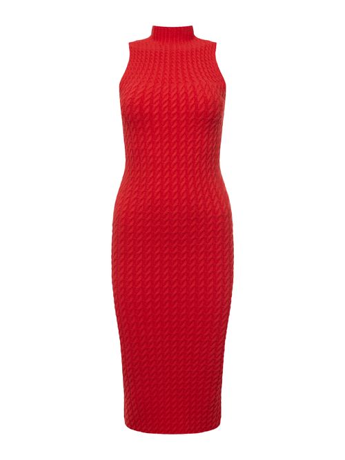 Vestido Tranças  Vermelho