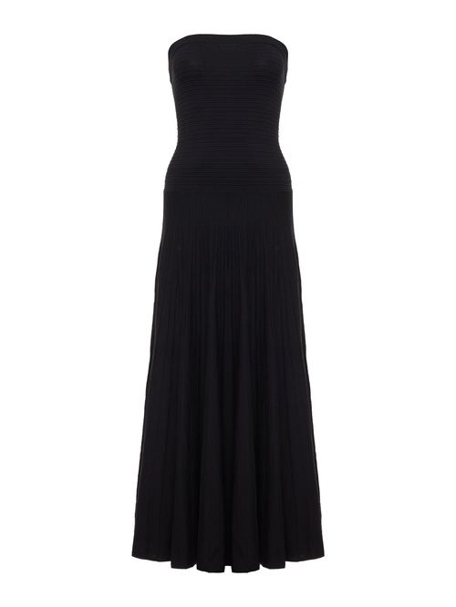 Vestido Sem Mangas Evasê Preto