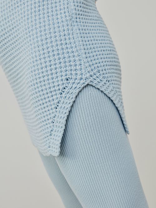 Maxi Pull Pérola Azul Celeste