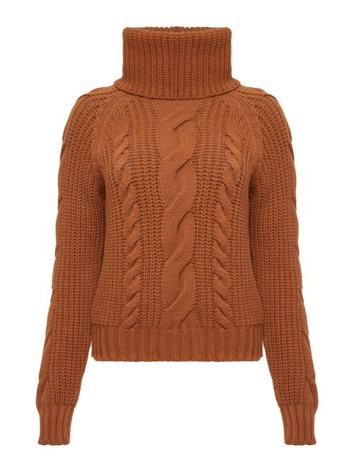 Classic Loose Neck Sweater 10380 Canela