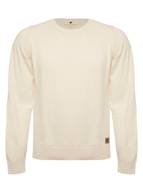 Men's Plain Raw Sweater