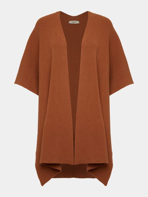 Capa Aberta Minimal Canela