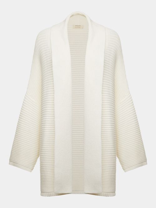 Off white loose coat