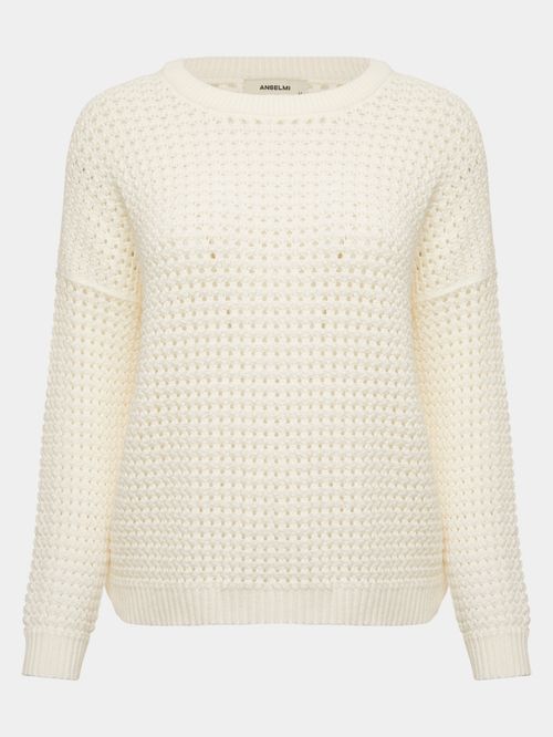 Off White Holes Blouse