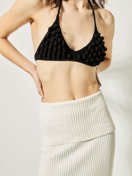 Top Alças Preto
