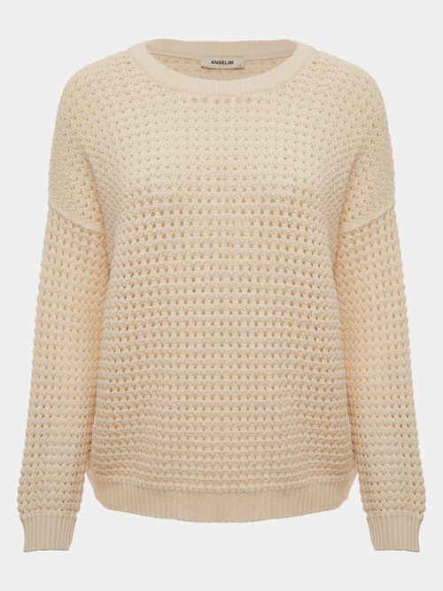 Blouse with holes