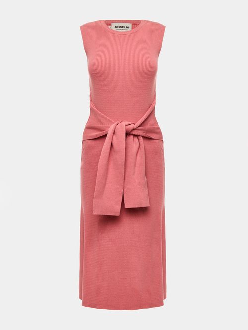 Bow Dress Anselmi + Ear Meirelles Cherry