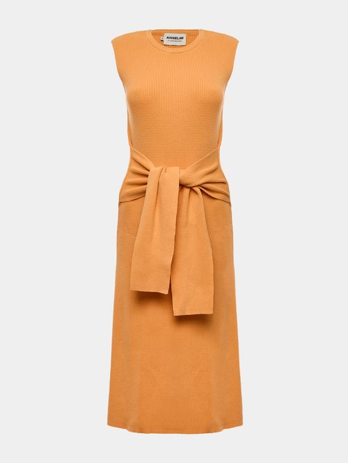 Vestido Laço Anselmi + Ucha Meirelles Pessego