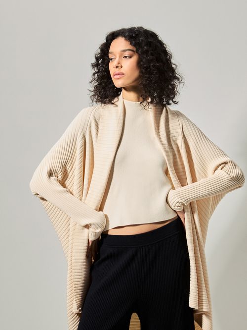 Light Cocoon Coat Anselmi + Ucha Meirelles Raw