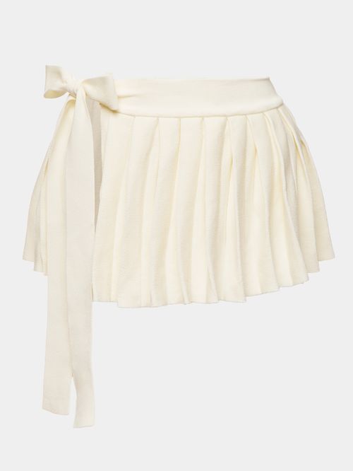 Saia Plissada Off white