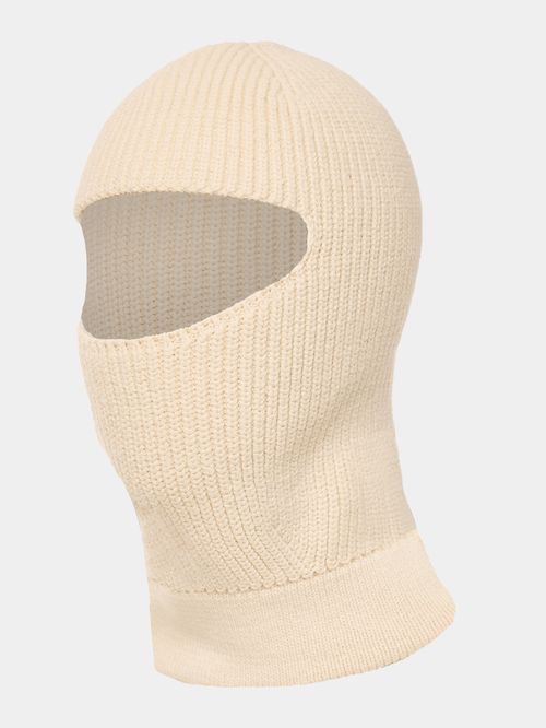 Balaclava em Tricô Cru