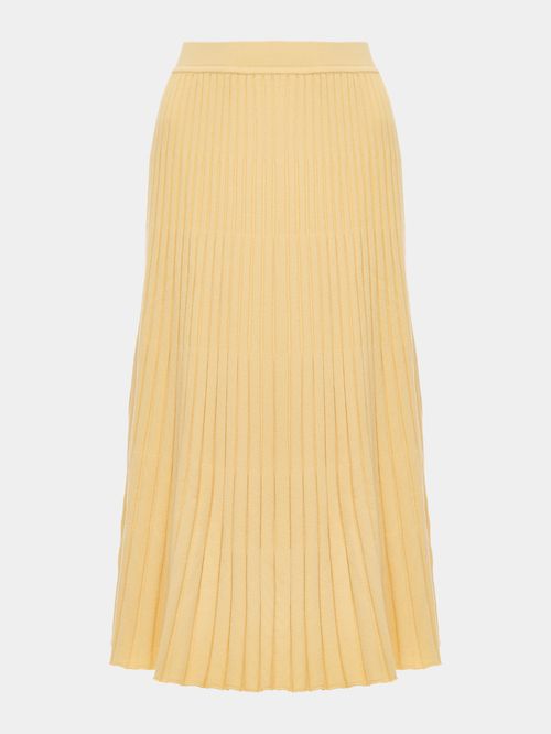 Panacota Pleated Midi Skirt