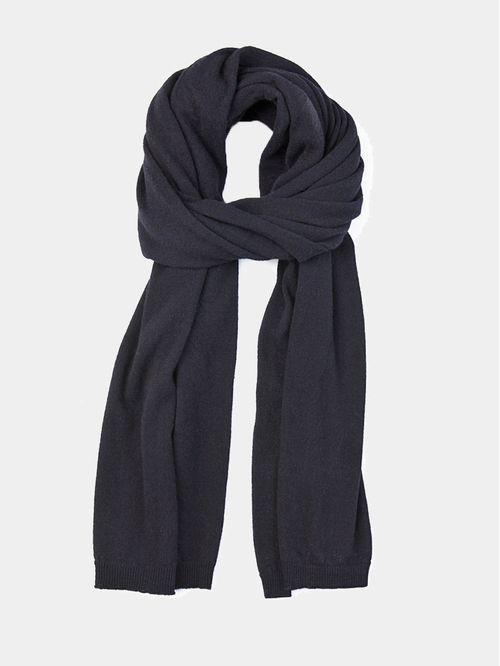 Manta 100% Cashmere Italiano Preto