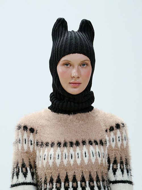 Balaclava Snowcat Preto