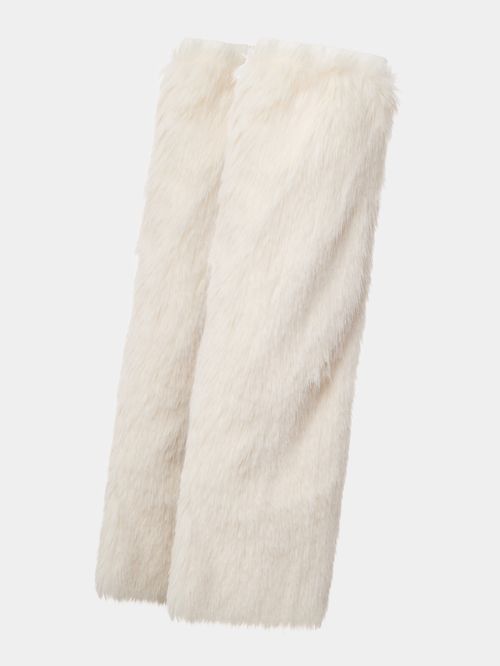 Long Leather Gaiter in Raw