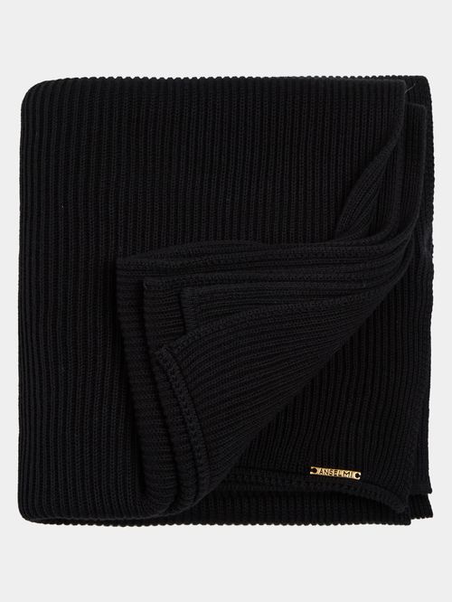 Black Fringe Blanket