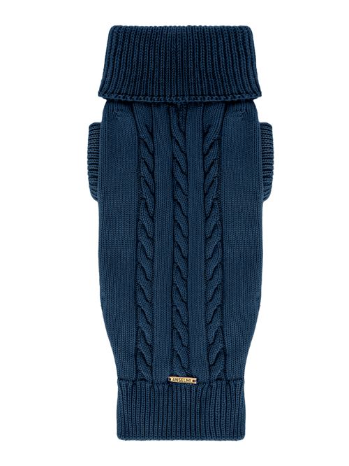 Anselmi Navy Blue Pet Sweater
