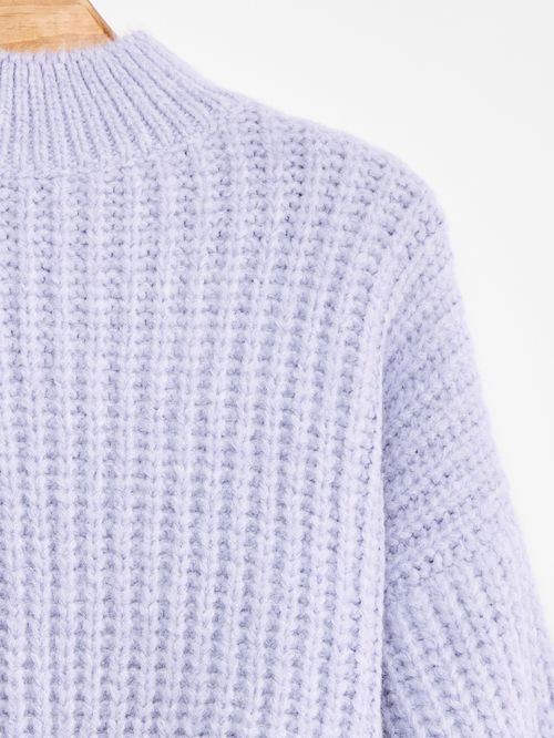 Suéter Comfy Pérola Lilás