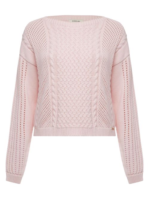 Blusa Básica Mix de Tramas 11307 Algodão doce