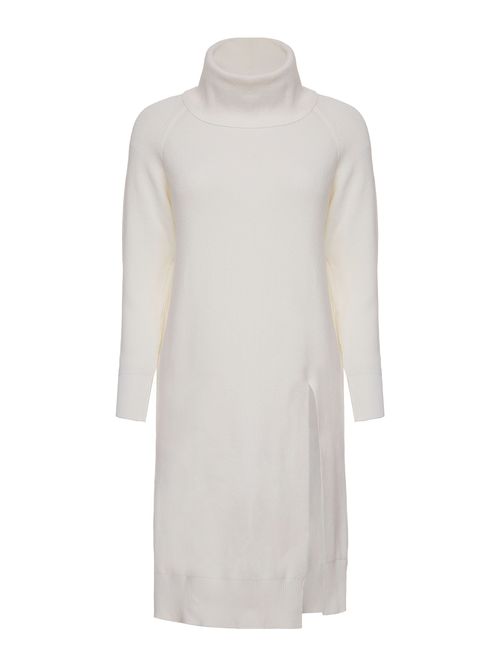 Maxi Pull com Fendas Off white