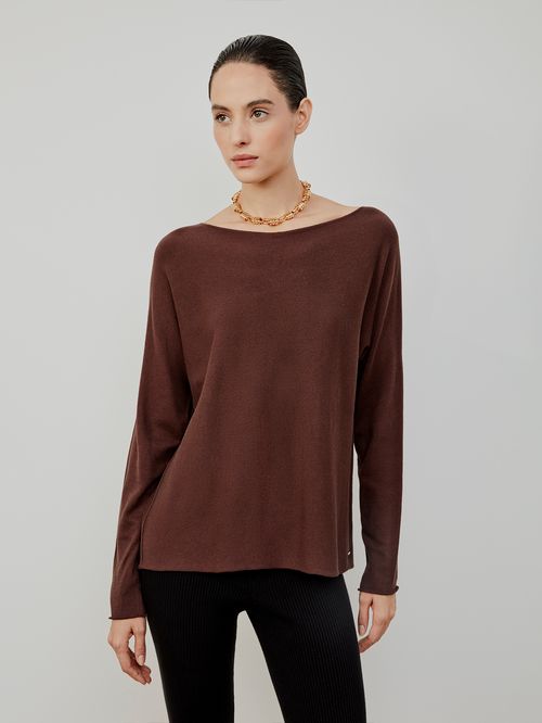 Blusa 3D Consuelo Chocolate