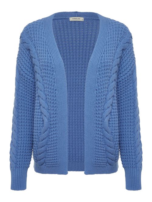 Casaco Tramas Artesanais Azul