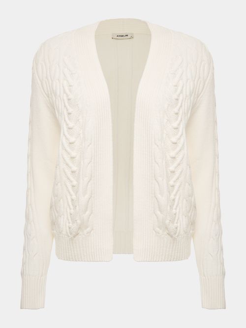 Cardigan Botânica Off white