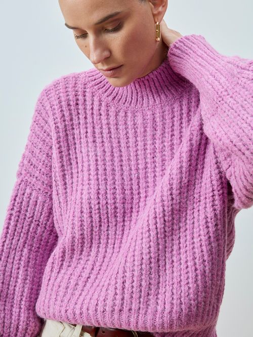 Suéter Comfy Pérola Rosa