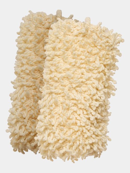 Raw Knitted Leg Warmers