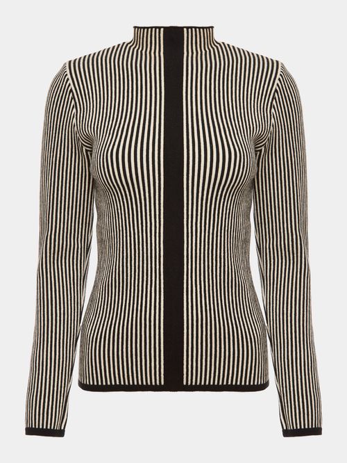 Black Stripes Blouse