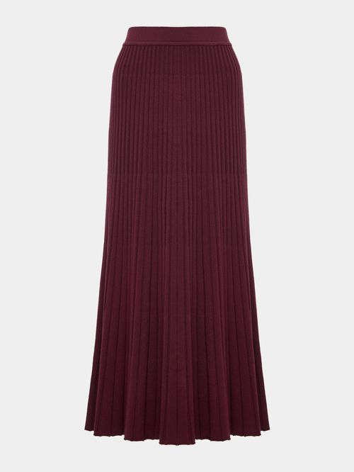Figo Pleated Midi Skirt