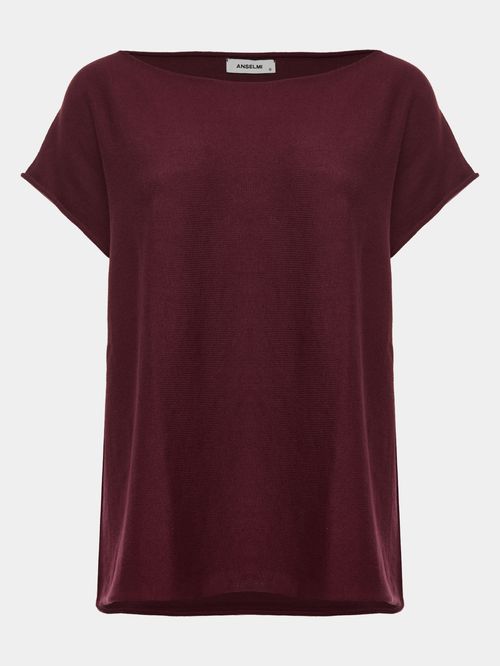 Blusa Ampla Decote Canoa Figo