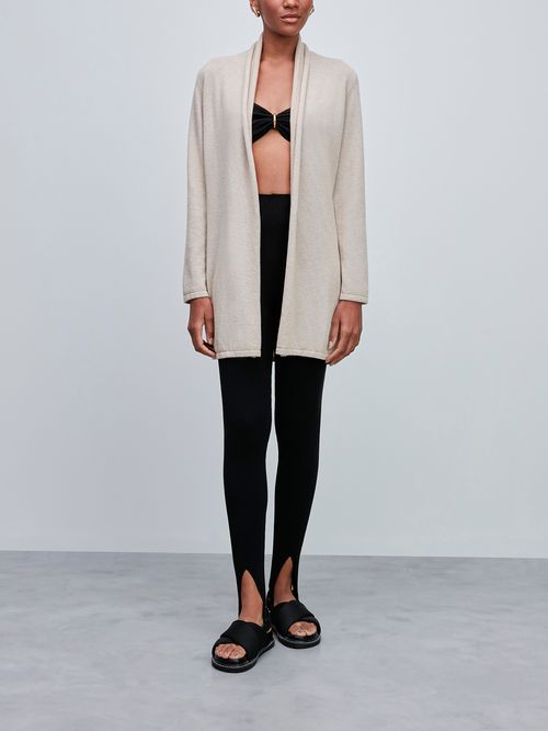 Casaco (Cozy) Anselmi 100% Cashmere Italiano Bege