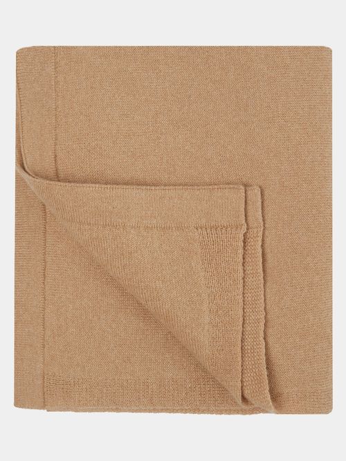 Manta 100% Cashmere Italiano Camelo