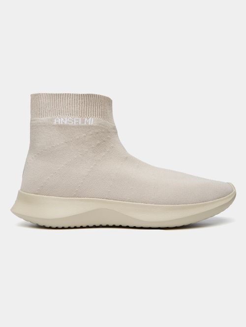 Anselmi Beige Ankle Boots