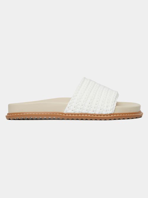 Anselmi White Flip Flops