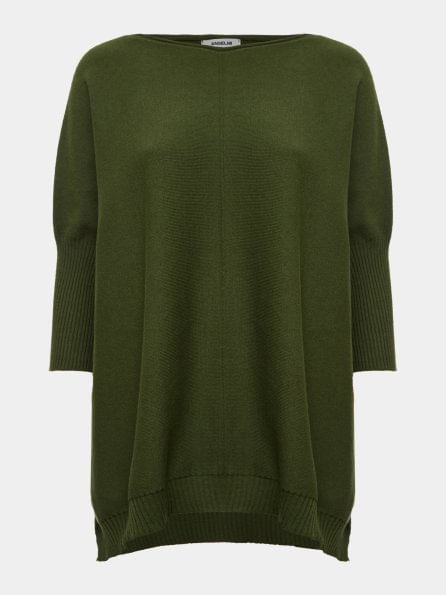 Matcha Overlay Sleeve Blouse