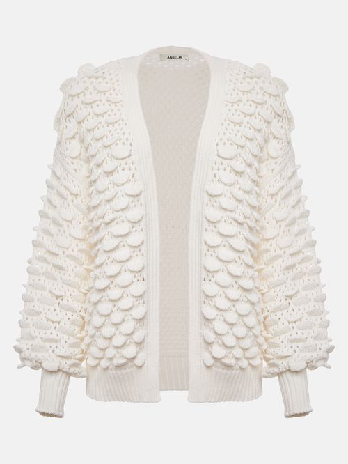 Casaco Concha Off White