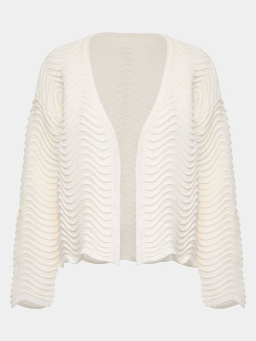 Casaco Ondas Off White