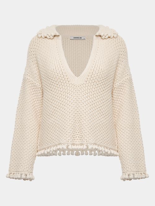Blusa Polo Brisa Cru