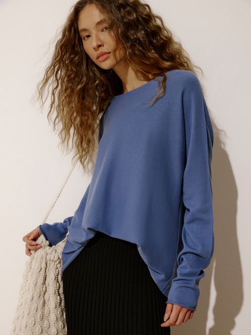 Blusa 3D Consuelo Azul