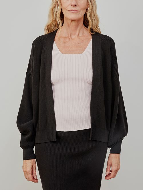 Black Square Short Jacket