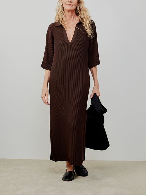 Reto Gola Polo Chocolate Dress