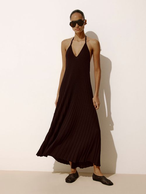 Vestido Midi Lanzarote Chocolate