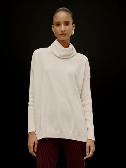 Anselmi Gola Boba Off White Blouse