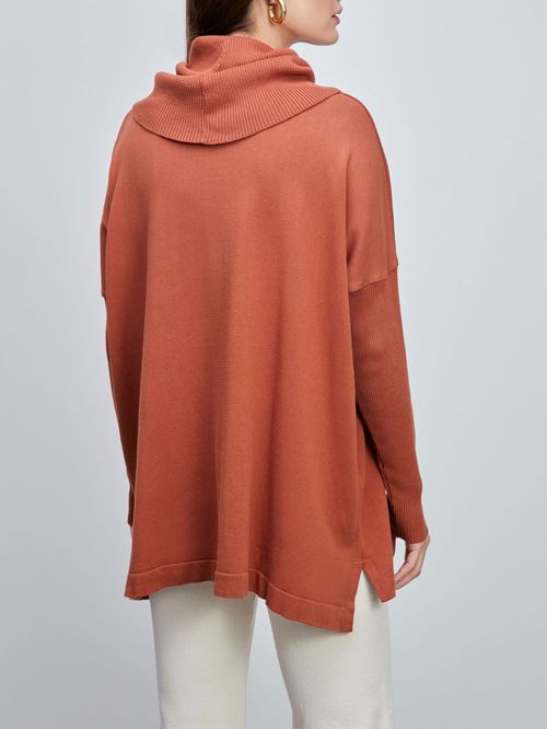Maxi Pull Gola Boba Canela