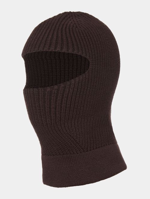 Balaclava em Tricô Chocolate
